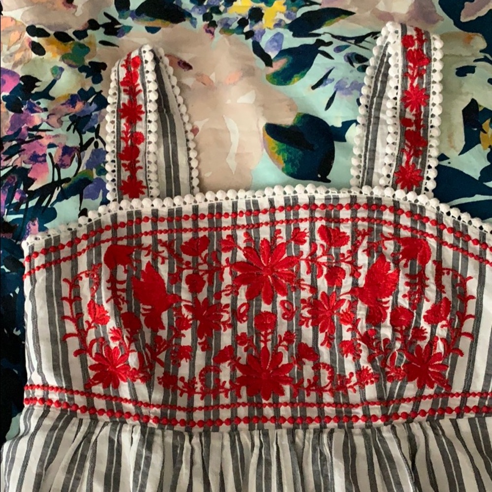 Kate Spade embroidered dress
